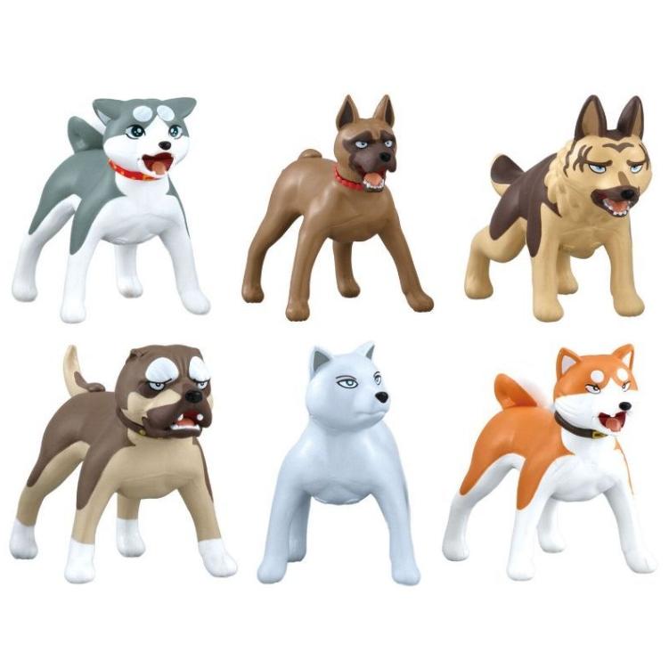 ならぶんです。 銀牙 流れ星 銀 全6種セット BANDAI コンプリート