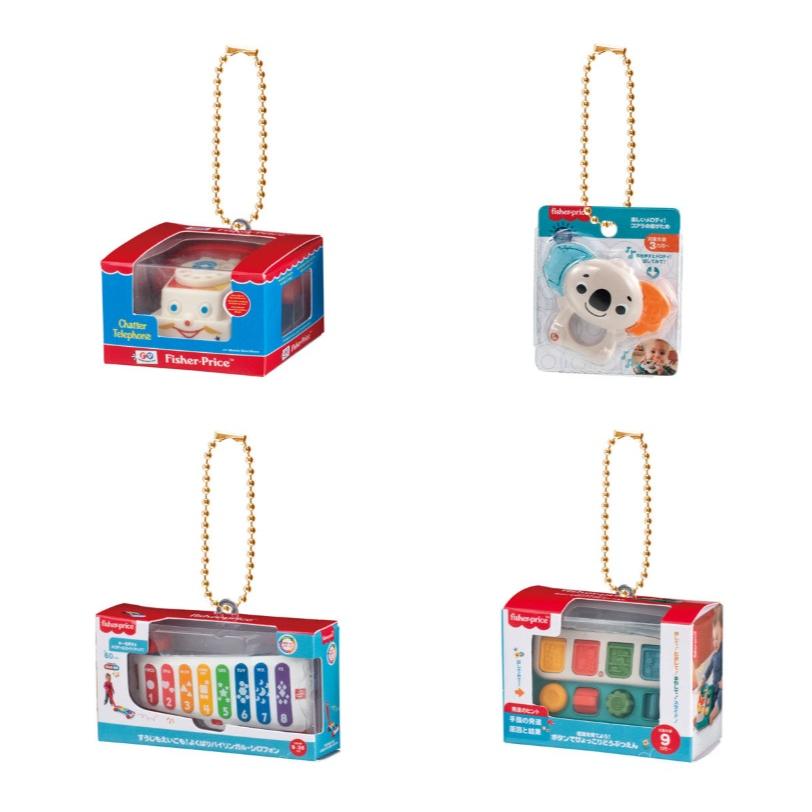 fisher-price miniature package collection 全4種セット BANDAI