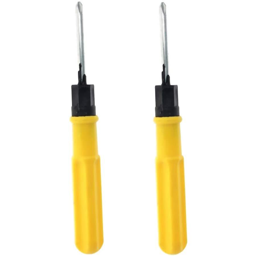 Utoolmart ドライバー 有名な高級ブランド プラスドライバーマイナスドライバーボールグリップ マイナスドライバー ロング貫通ドライ