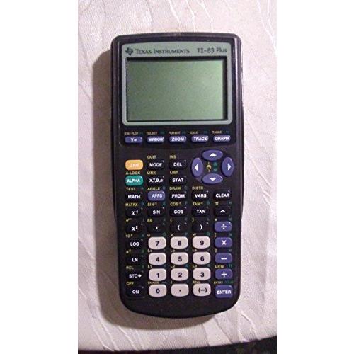 【並行輸入品】Texas Instruments TI-83 Plus Programmable Graphing Calculator (Packa