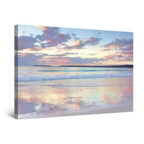 50%OFF 【並行輸入品】Startonight Wa Framed Water Beach, Serenity Daydream Art Wall Canvas レリーフ、アート