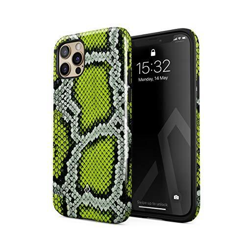 【おまけ付】 PRO 12 iPhone with Compatible Case Phone 【並行輸入品】BURGA - Sk Snake Green Neon ヘッドホン