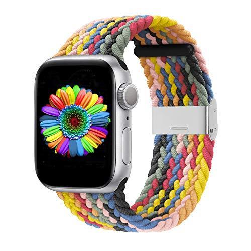 新版 Apple with Compatible 【並行輸入品】Bandiction Watch Bands iWatch 40mm, 38mm Bands スマートウォッチアクセサリー