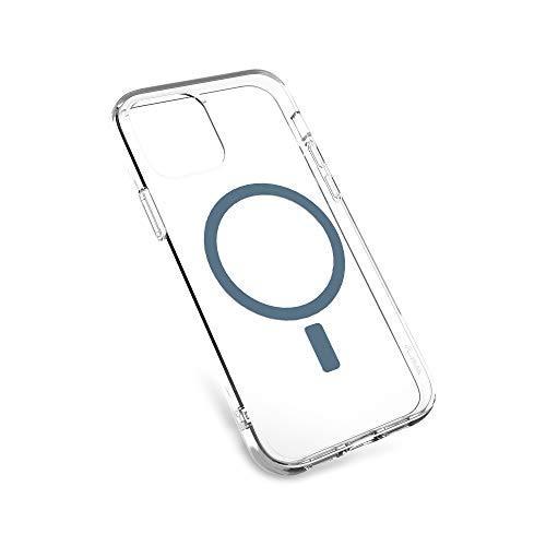 豪華で新しい 【並行輸入品】Mous AppleのMagSaf - ブルーパターン - インフィニティ - Mini用 12 iPhone 透明クリア保護ケース - iPhone用ケース