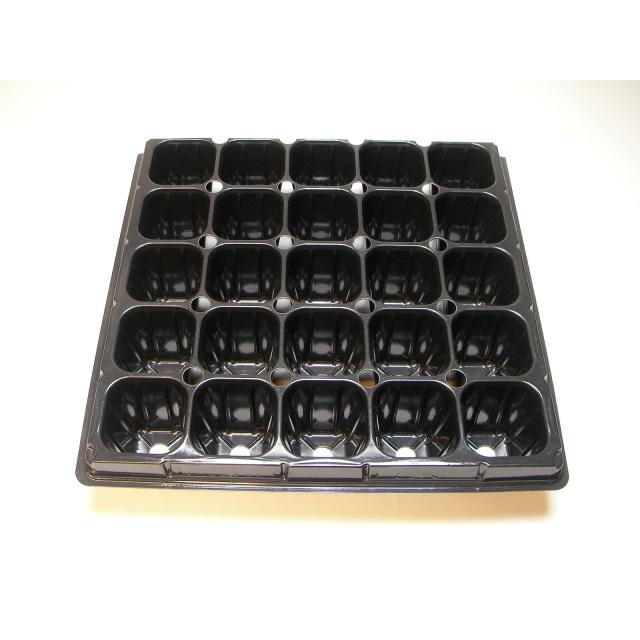 1.5号プラ鉢ぴったり整理トレイ-厚(ハード)＋1.5号プラ鉢-茶(トイレ1枚