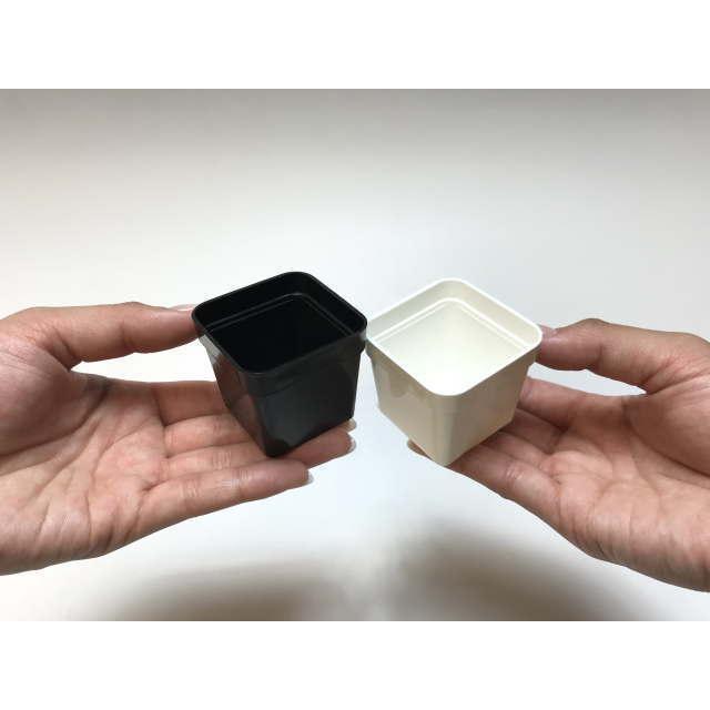 公式 1 7号四角プラ鉢 黒 超ミニサイズ 1個売り 擦り傷目立つ傾向あり Aynaelda Com