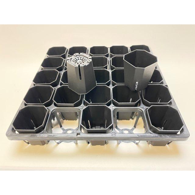 1.7号ミニスリット深鉢55-黒☆(スリットポット)☆高機能ミニプラ鉢＊1