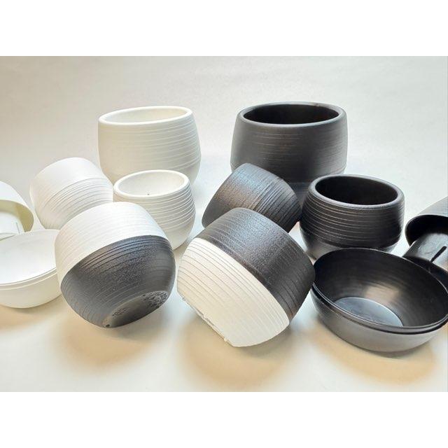 ボール型プラ鉢-2号-黒小(1鉢)[2GB] : フラワーショップ江口Yahoo!店