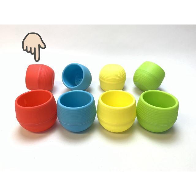 カラフルボール型プラ鉢-2号-赤 : フラワーショップ江口Yahoo!店