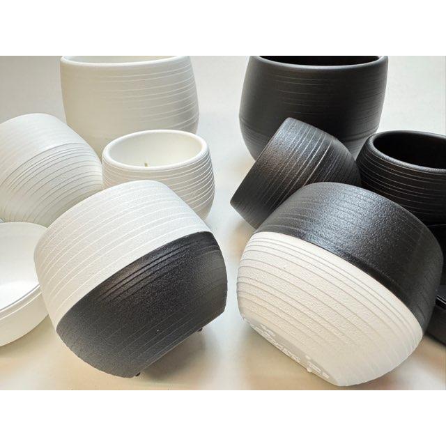 ボール型プラ鉢-2号-白小(1鉢)[2GW][254GW] : フラワーショップ