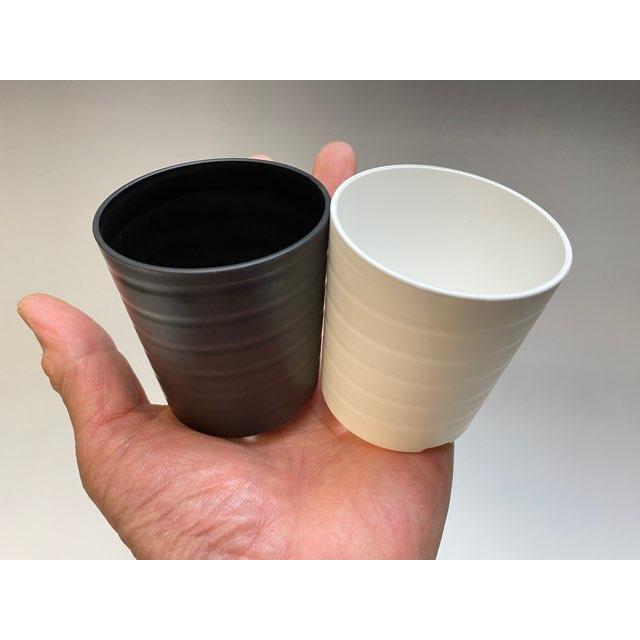 陶器風プラ鉢セラアート長鉢-2.5号/2.5寸(当店2号)-マットな黒●ブラック※【黒-超ミニ】[2GB]｜fseguchi｜15