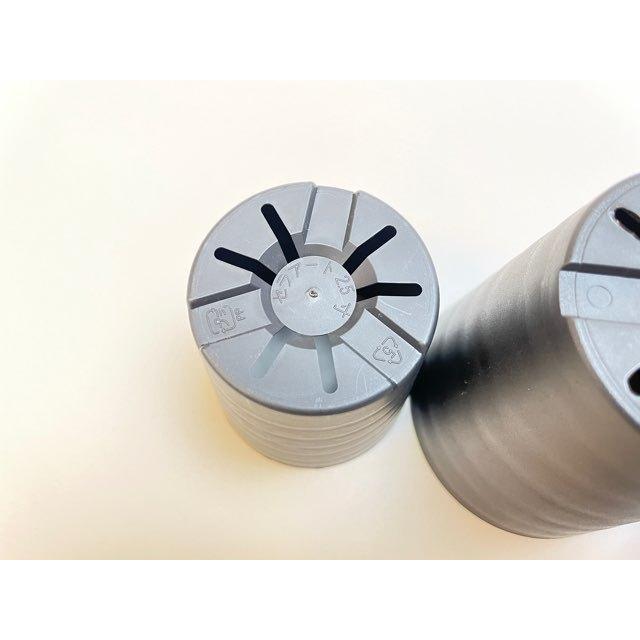 セラアート長鉢-2.5号/2.5寸(当店2号)-マットな黒○ブラック