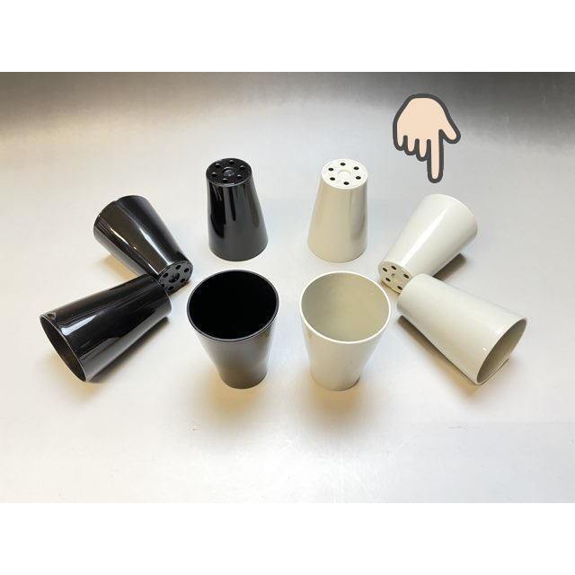 2号プラ鉢ぴったり整理トレイ-厚(ハード)＋厚手の2号ロングミニプラ鉢