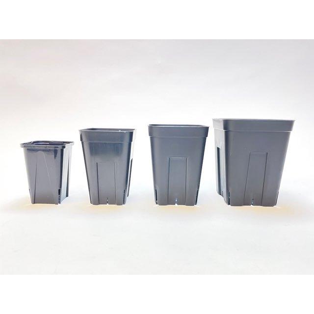 深鉢    ２個 スリット深鉢75☆(2号ロング相当)：カネヤスリットポットk＠多肉植物