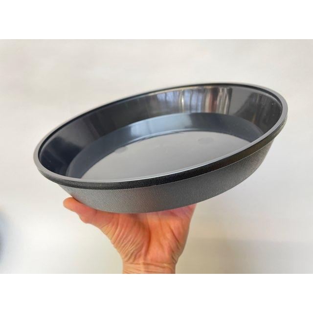受皿-10号黒[ブラック](φ約30cm×高さ5.0cm)鉢皿※鉢底直径φ26.0cm迄の鉢