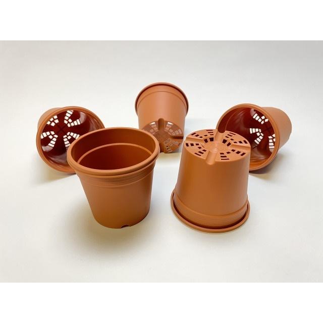 生産者仕様[カントー]プラ鉢A-30-茶 : フラワーショップ江口Yahoo!店