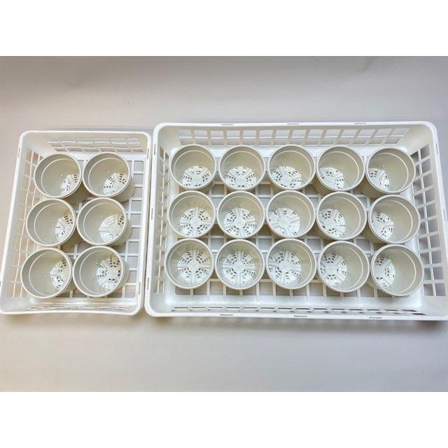 to　ユニバーサルトレーのみ 生産者仕様の園芸トレイ：白 (大サイズ)[空トレイ1枚売][2GW