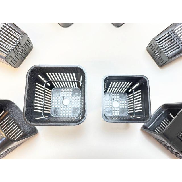 マジカルポット90型(大) (3号中深相当)※穴メッシュ鉢＠全面スリット