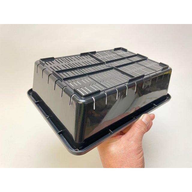 園芸用ミニコンテナ-小※ミニサイズ2.2L容量[空トレイ1枚売] : フラワー