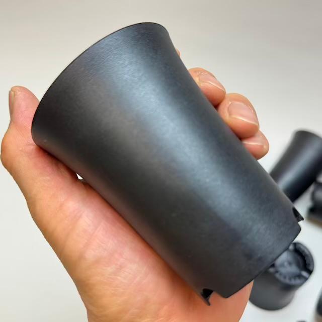スマートハイスタイル2.5号【小：φ7.5cm】プラ鉢-黒※ミニラン鉢より
