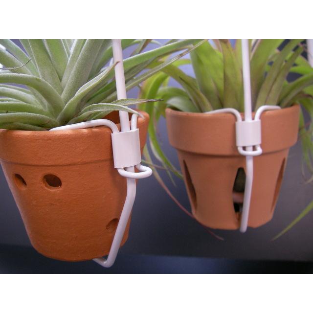 ポットハンガー(鉢吊り金具・鉢吊りワイヤー)全長(約)38〜39cm