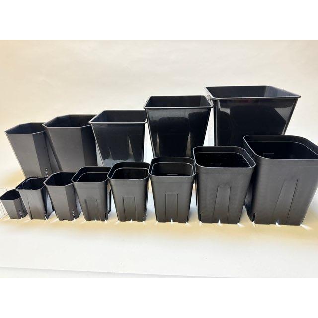 プレステラ深鉢 180-黒☆(硬質スリットポット)深型※6号鉢相当 プレステラ深鉢 180-黒☆(硬質スリットポット)深型※6号鉢相当