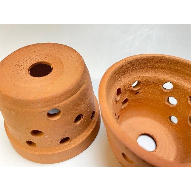 穴あき(丸穴)素焼鉢-小(2.7号相当)※1鉢の価格です※多少の欠け凹みはご