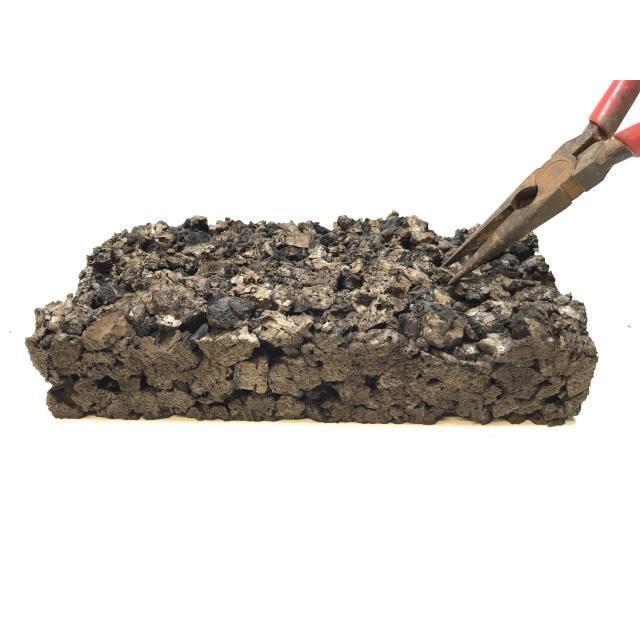 Tillandsia用-高品質ブラックコルク板極厚-中：(約)15×20cm長四角×厚さ