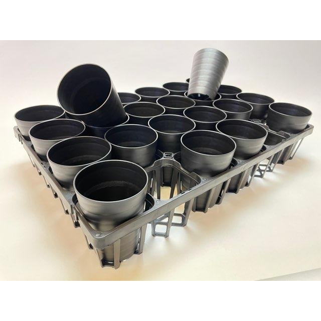 プレステラ90対応:四角型枠黒トレイ大+陶器風プラ鉢セラアート プレステラ90対応:四角型枠黒トレイ大+陶器風プラ鉢セラアート