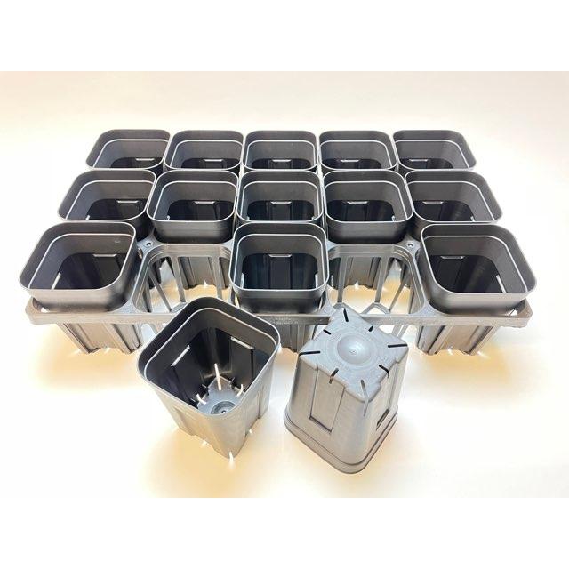 プレステラ深鉢-120対応四角枠トレイ＋プレステラ120-黒(トレイ1
