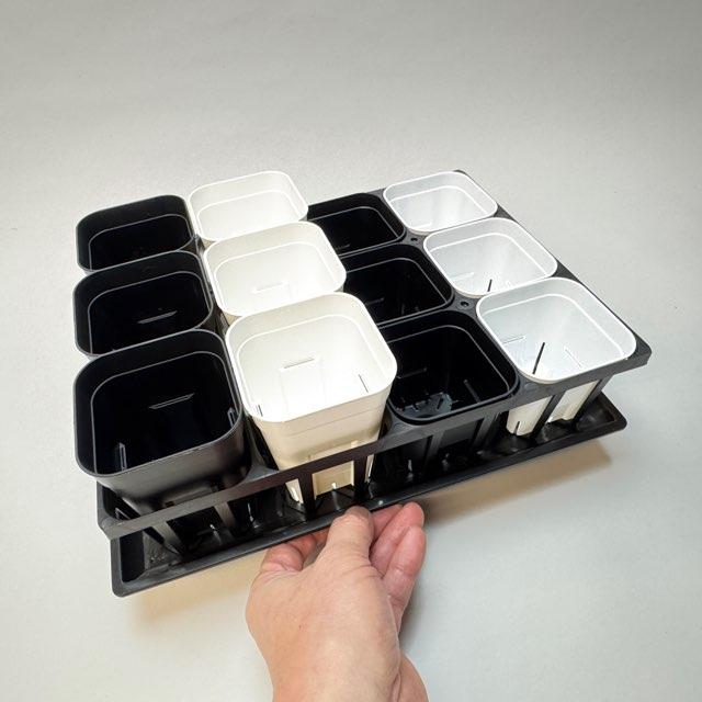 浅＊園芸ハーフトレイ(プレステラ90型ハーフトレイ対応)・育苗箱ハーフ