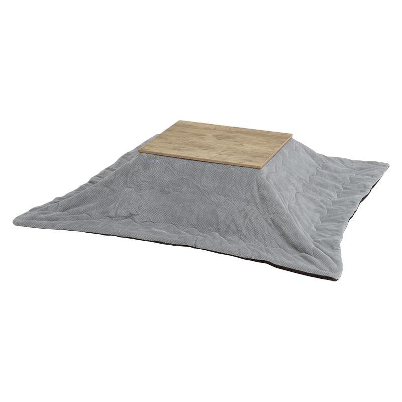 ★全品対象250円offｸｰﾎﾟﾝ★ こたつ＋うす掛け布団　２点セット ｱﾙﾃﾅ7560ANA+ﾋﾞｹ7560BE [代引不可] こたつ布団セット こたつテーブル ヴィンテージ調 送料無料 こたつ＋うす掛け布団 2点セット（アンティークナチュラル/グレー