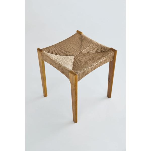 スツール チェア チェアー 椅子 イス 背もたれなし おしゃれ 木製 木脚 ペーパーコード リゾート アジアン ACE-75NA |  | 02