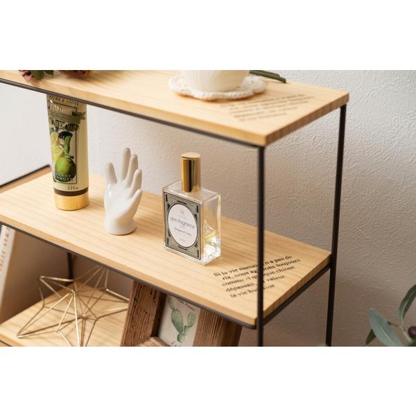 オープンラック 3段 高さ40 ミニラック おしゃれ シェルフ 天然木 飾り棚 AKB-403 BR/IV オープンラック AKB-403BR |  | 06