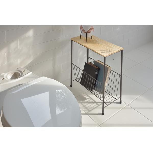 サイドテーブル おしゃれ 収納 安い スリム 木製 アンティーク 人気 北欧 シンプル レトロ リビング AKB-425BR |  | 07