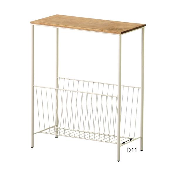 サイドテーブル おしゃれ 収納 安い スリム 木製 アンティーク 人気 北欧 シンプル レトロ リビング AKB-425IV |  | 03