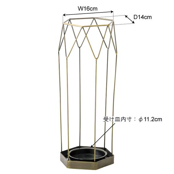 傘立て おしゃれ スリム 屋外 北欧 コンパクト 安い アンティーク アイアン ブラック 玄関 省スペース AKB-436BK |  | 02