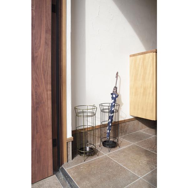 傘立て おしゃれ スリム 屋外 北欧 コンパクト 安い アンティーク アイアン ブラック 玄関 省スペース AKB-437BK |  | 06