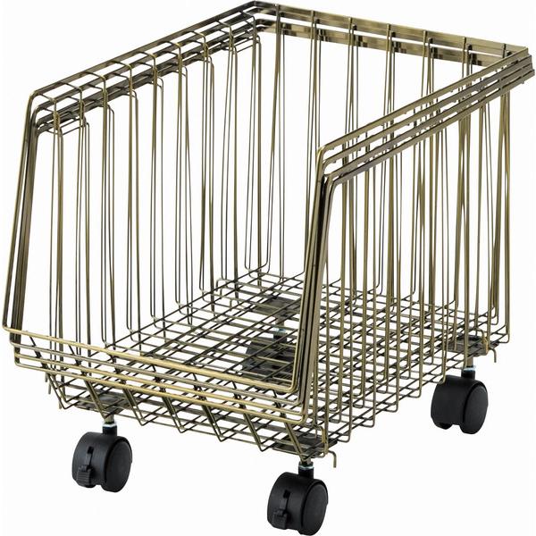 マルチワゴン ラック スタッキング キャスター付き 4D 収納 ワゴン 4段タイプ スチール アメリカンヴィンテージAKB-439 AGD |  | 01