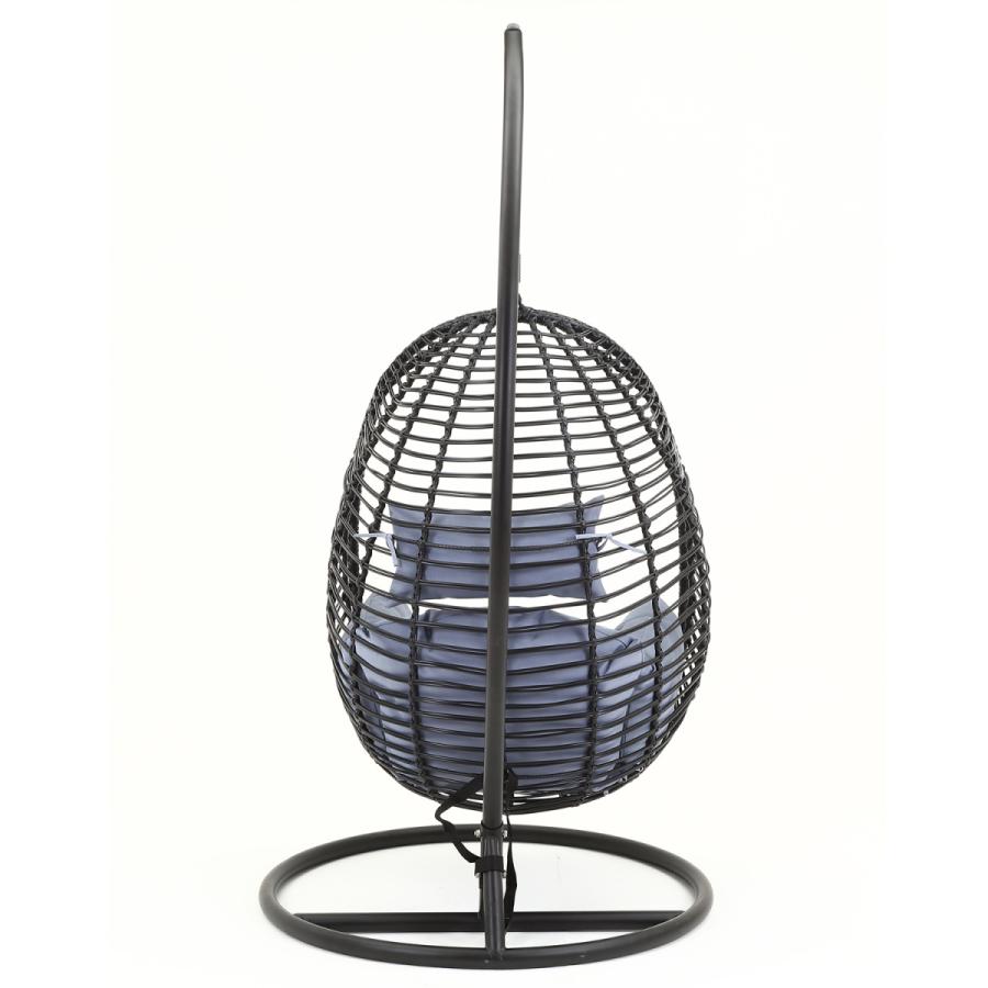 ハンギングチェア たまご型 1人掛け 吊り下げ 自立式 クッション付 JYF-17222DB |  | 06