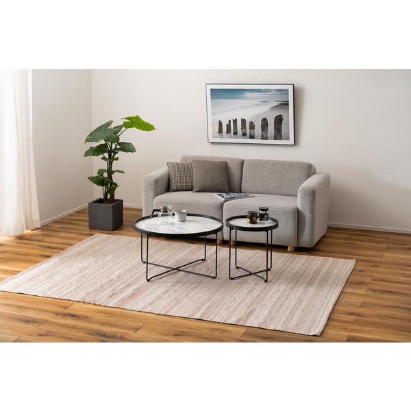 ラウンドトレーテーブル L センターテーブル 大理石調 トレー サイドテーブル ナイトテーブル 折りたたみ CIR-502ST |  | 10