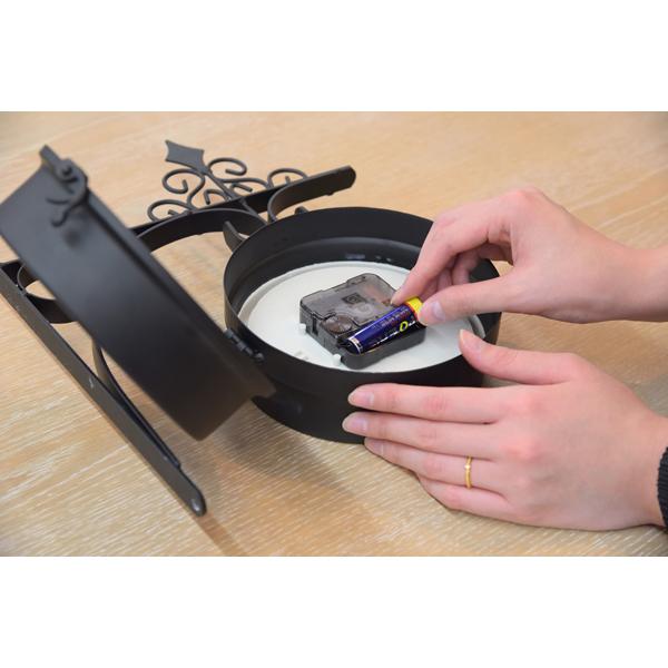 ウォールクロック 両面 壁掛け時計 かわいい アンティーク 掛け時計 クラシック 時計 クロック インテリアクロック CLK-101BK |  | 13