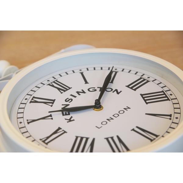 ウォールクロック 両面 壁掛け時計 かわいい アンティーク 掛け時計 クラシック 時計 クロック インテリアクロック CLK-101WH |  | 11