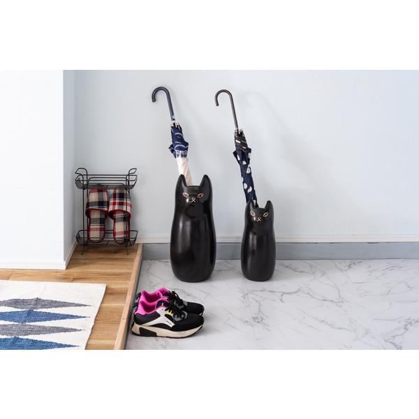 傘立て おしゃれ 陶器 スリム 屋外 北欧 コンパクト 白 シンプル 猫 ねこ 動物 玄関 省スペース アンブレラスタンド CLY-13BK |  | 19