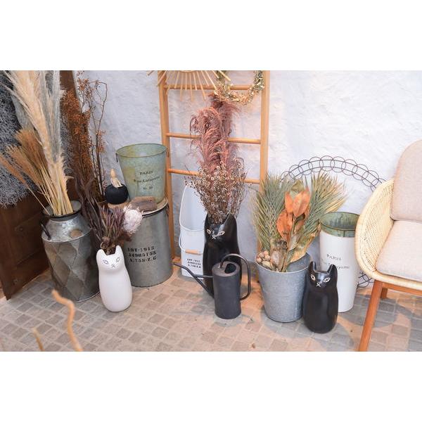 傘立て おしゃれ 陶器 スリム 屋外 北欧 コンパクト 白 シンプル 猫 ねこ 動物 玄関 省スペース アンブレラスタンド CLY-13BK |  | 08