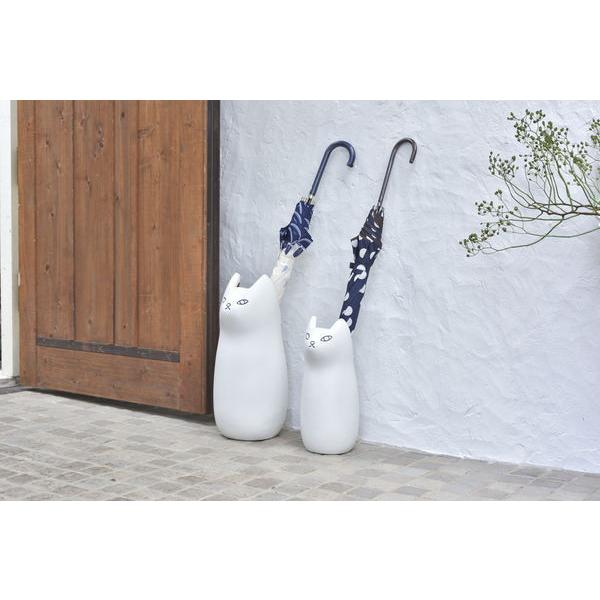 傘立て おしゃれ 陶器 スリム 屋外 北欧 コンパクト 白 シンプル 猫 ねこ 動物 玄関 省スペース アンブレラスタンド CLY-13WH |  | 11