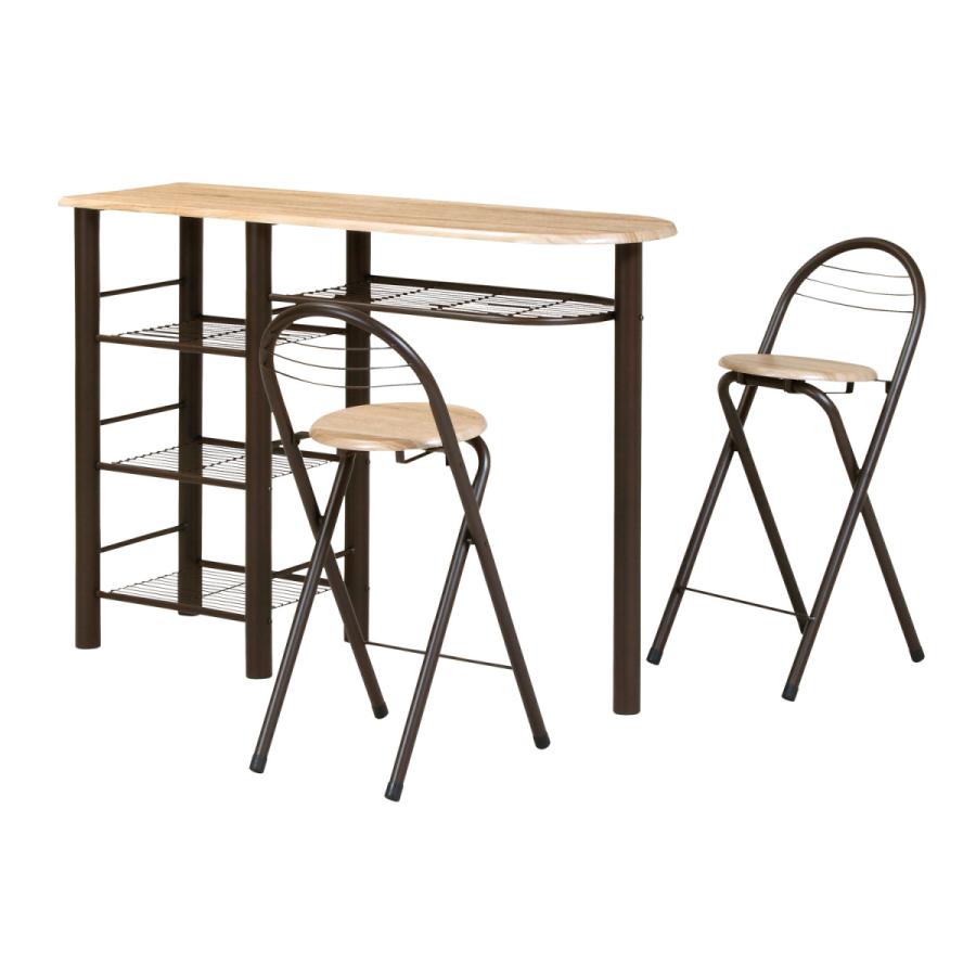 ハイテーブルセット CT1200BR : f.select store ヤフー店 - 通販