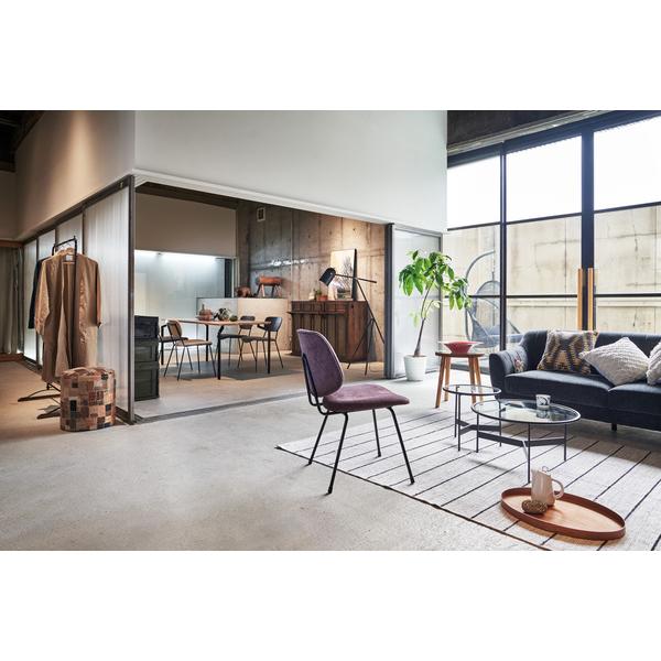 スツール 椅子 チェア おしゃれ リビング 革 オットマン 丸型 パッチワーク ラウンドスツール FAB-006 |  | 09