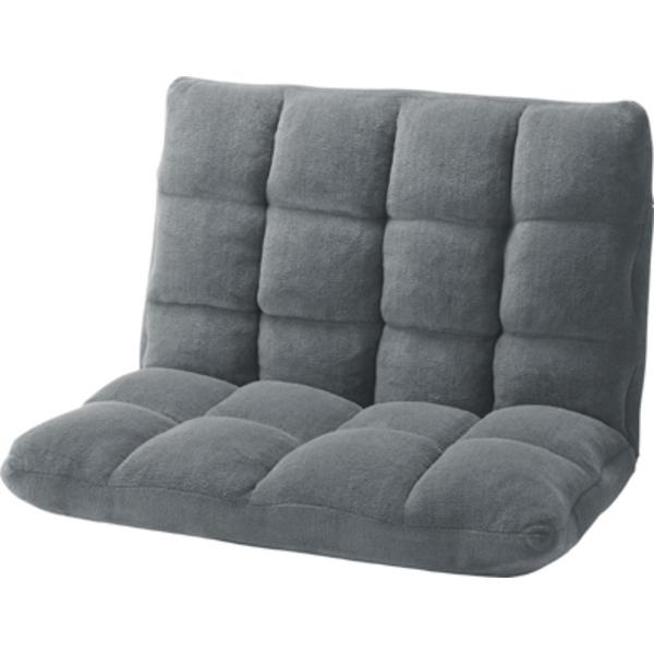 座椅子 座いす 座イス ワイド 広め リクライニング 14段階 おしゃれ 安い 大きめ 大きい チェア フロアチェア シンプル FKC-005GY | 