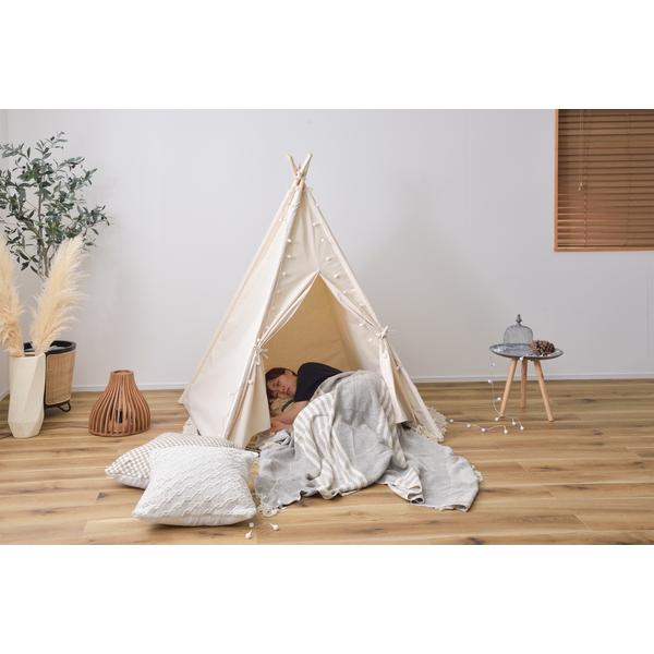 ティピーテント 子供用テント ミニテント 折りたたみ ティピー 秘密基地 隠れ家 キッズテント GLS-93IV |  | 11